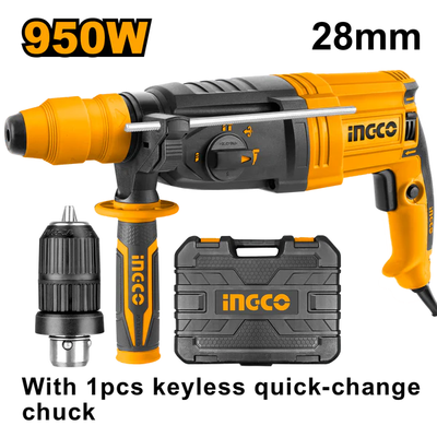 INGCO -  Rotary hammer 950w RGH9528-2