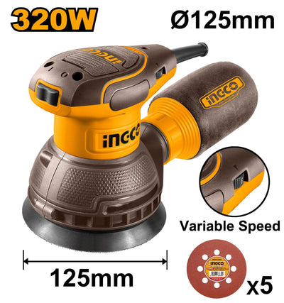 INGCO -  Rotary sander 320w RS3216