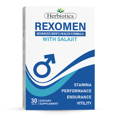 Herbiotics - Rexomen - Supplement - Standard Pack - With Shilajit