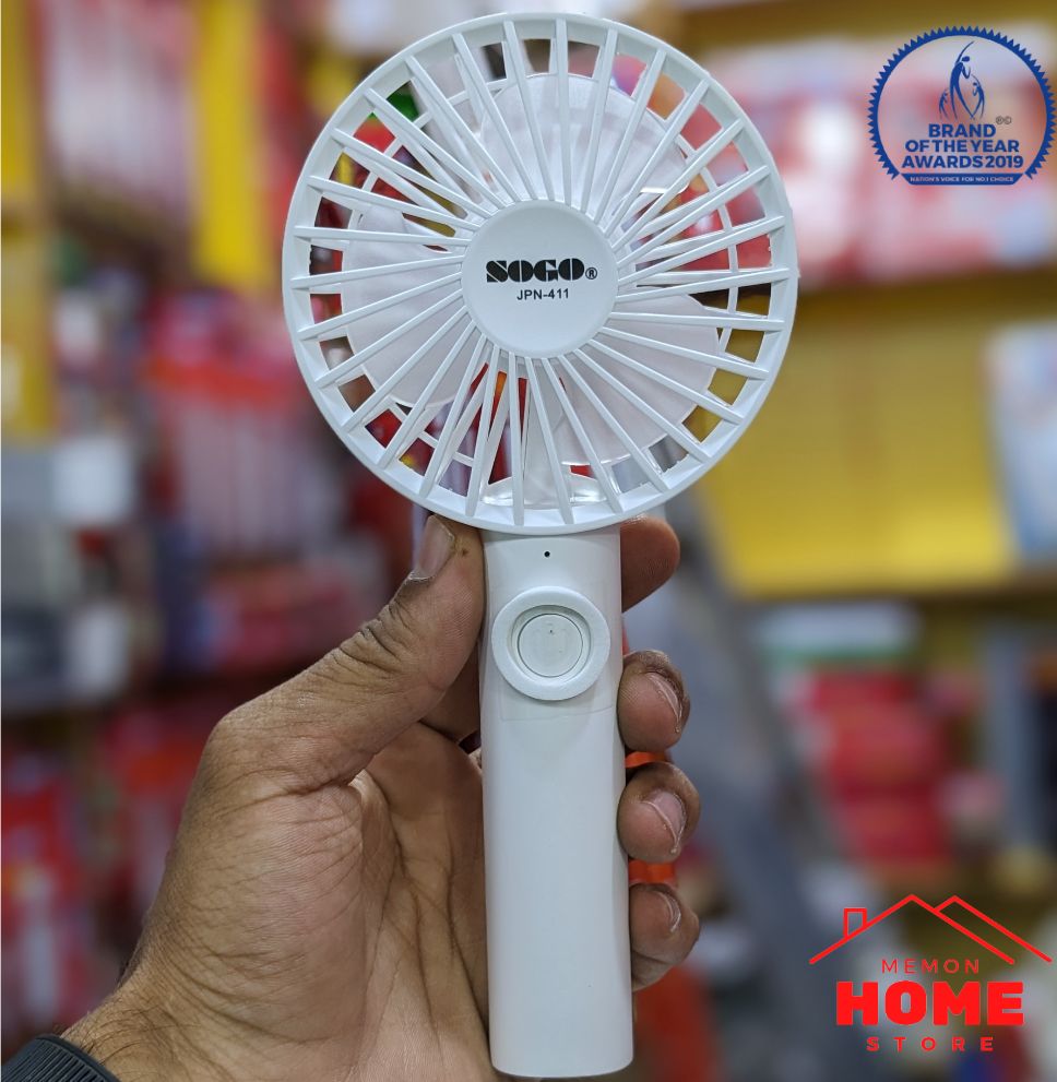 Sogo - Rechargeable Mini Hand Held Fan (JPN-411)