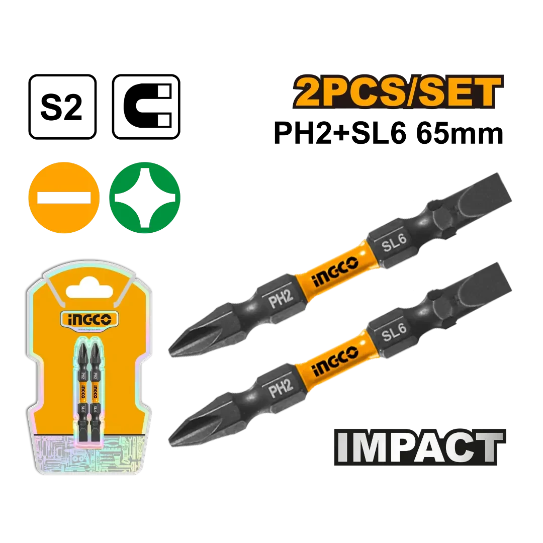 INGCO -  Impact screwdriver bits 50mm,PH1 SDBIM71PH150