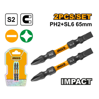 INGCO -  Impact screwdriver bits 50mm,PH1 SDBIM71PH150