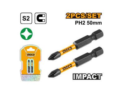 INGCO -  Impact screwdriver bits PH2,50mm SDBIM71PH250