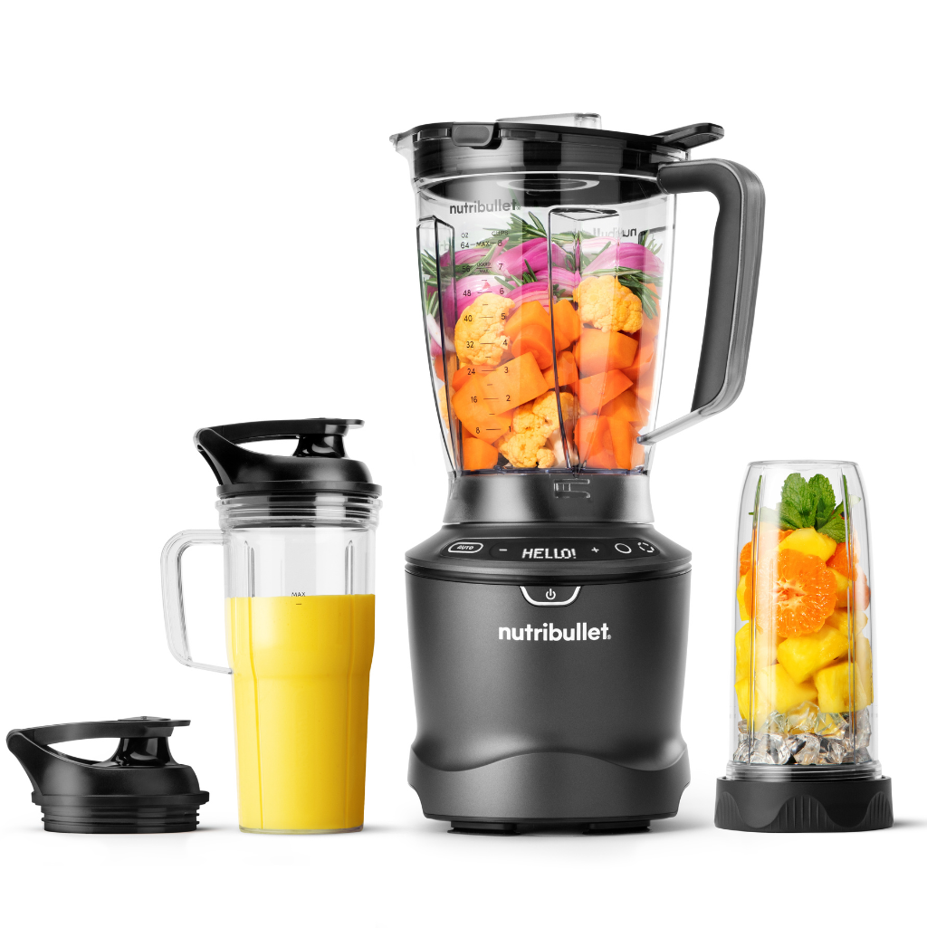 Nutribullet - Fullsize Blender - NB-SM0815 Smart Sense - Intelligent Blending - Black - 1 Year Warranty