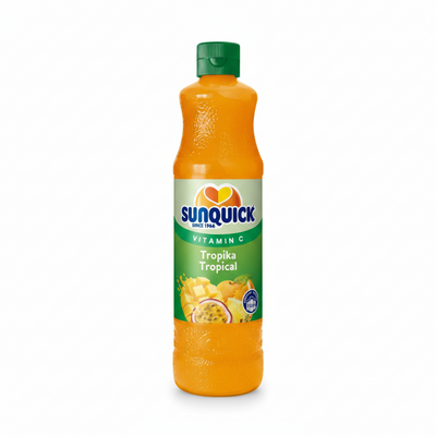 SUNQUICK - TROPIKA / TROPICAL - VITAMIN C - 12 Bottles Carton - 330ml Bottle