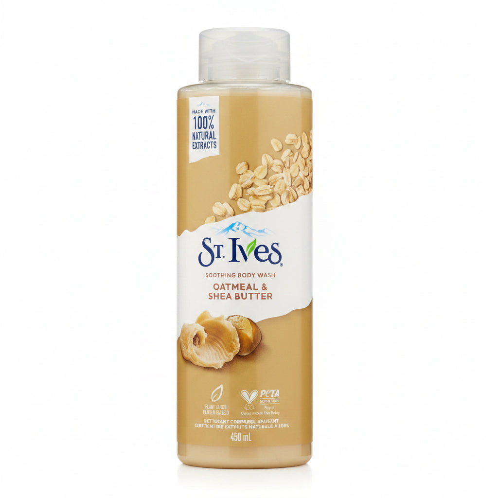 ST. Ives - BODY WASH - OATMEAL & SHEA BUTTER - 450ml
