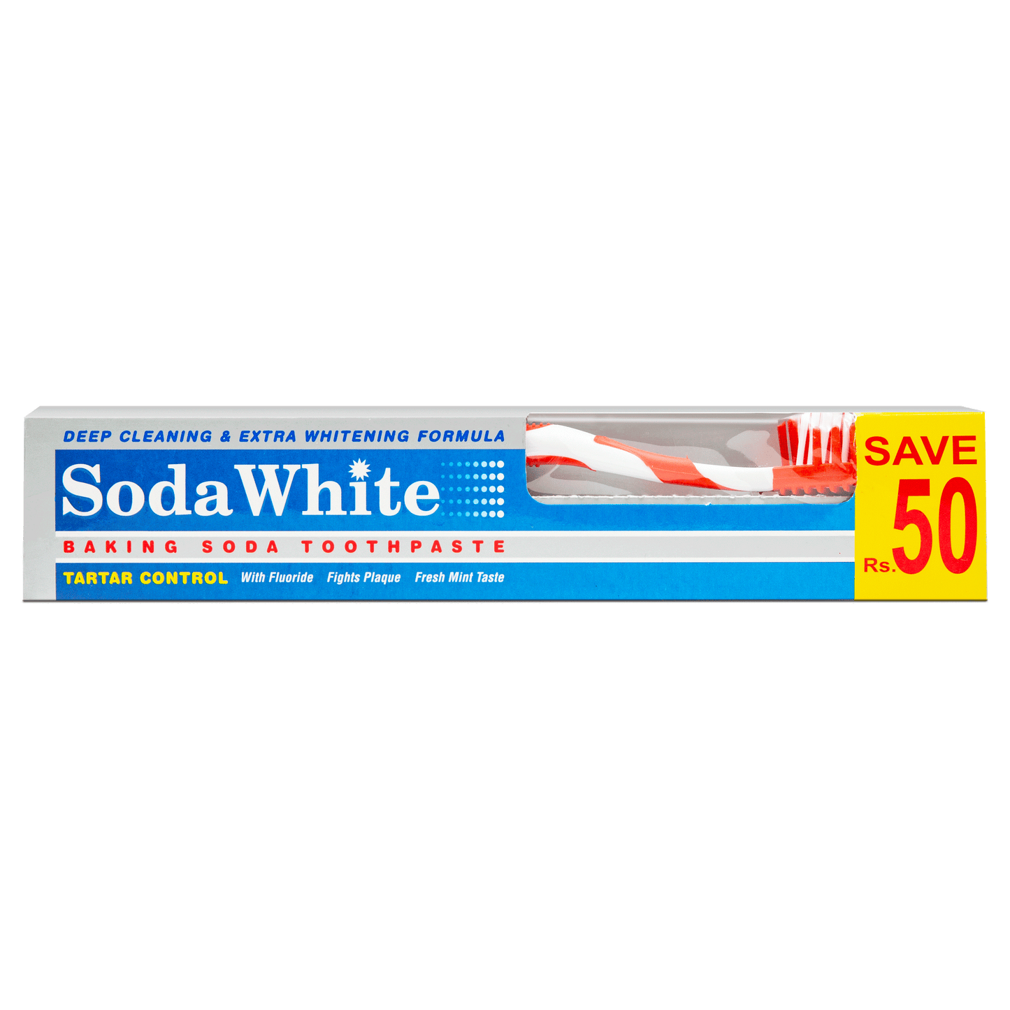 SadaWhite - Baking Soda Toothpaste - Value Cavity Protection & Fresh Breath - Pack of 12 | Jodiabaazar.com