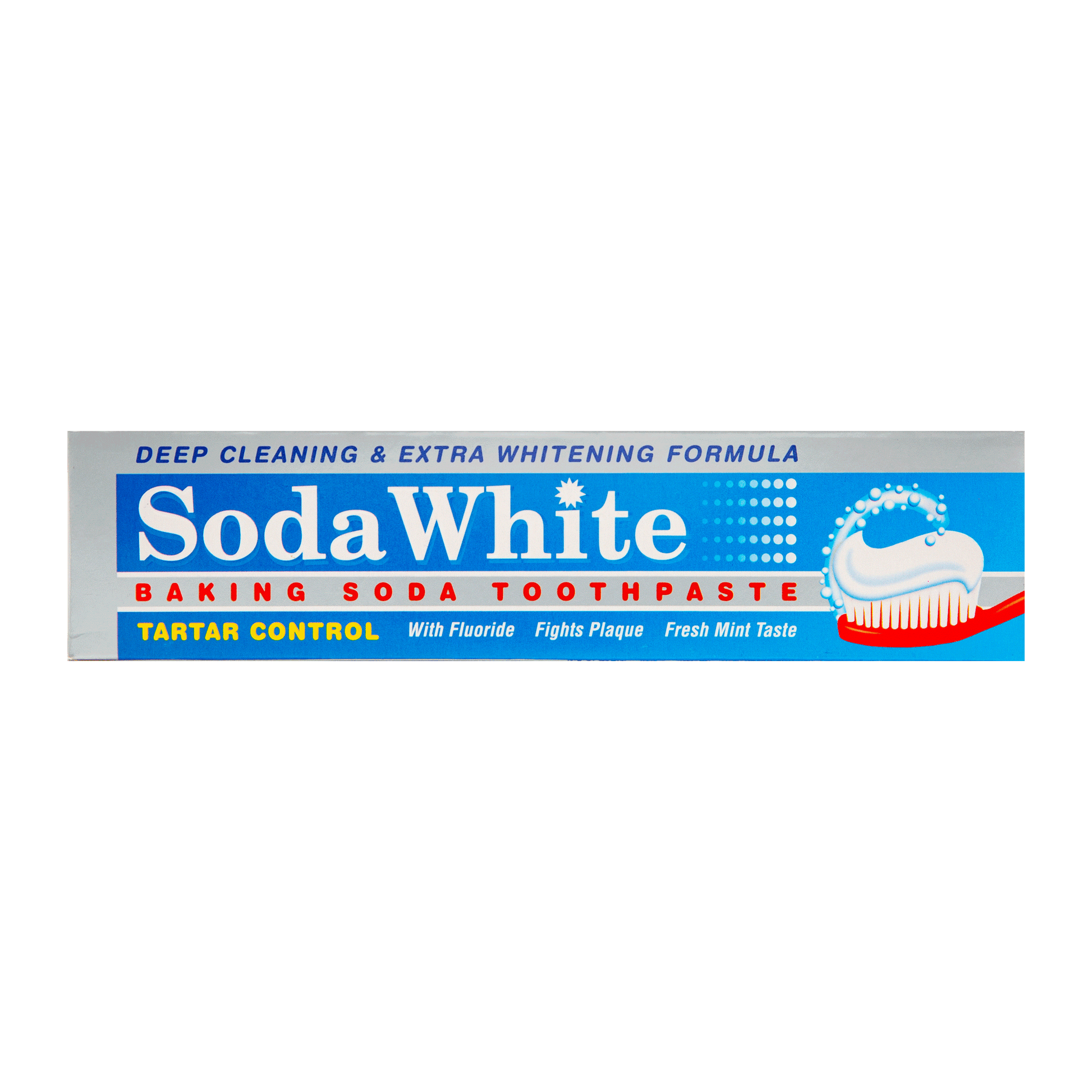 SadaWhite - Baking Soda Toothpaste - Medium Cavity Protection & Fresh Breath - Pack of 12 | Jodiabaazar.com