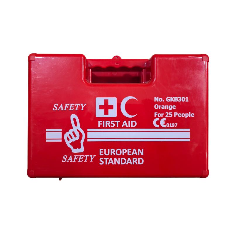 Safety First GKB301 European Standard First Aid Kit for 25 people with Wall Mount | Jodiabaazar.com