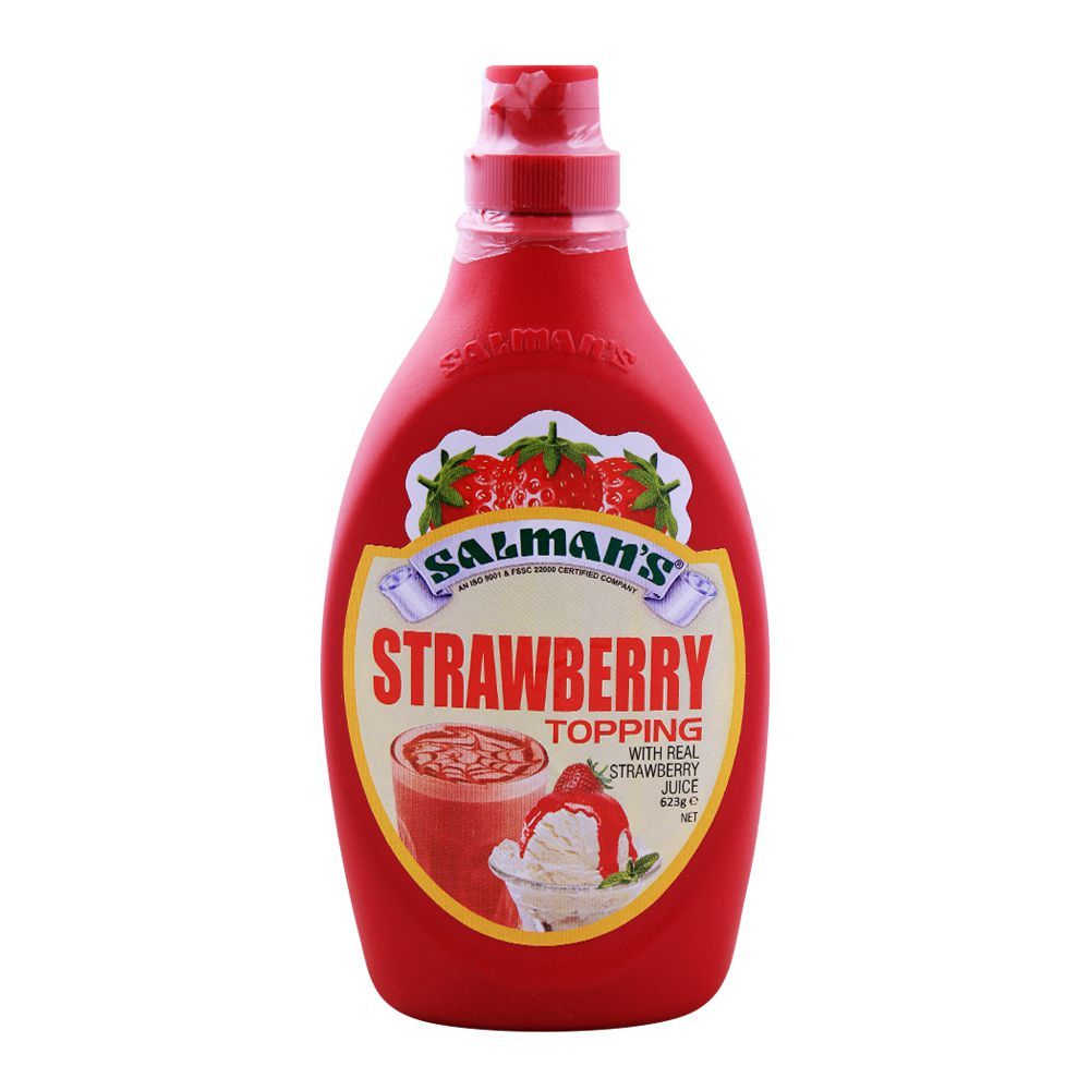 Salman's - Strawberry Topping - 623g