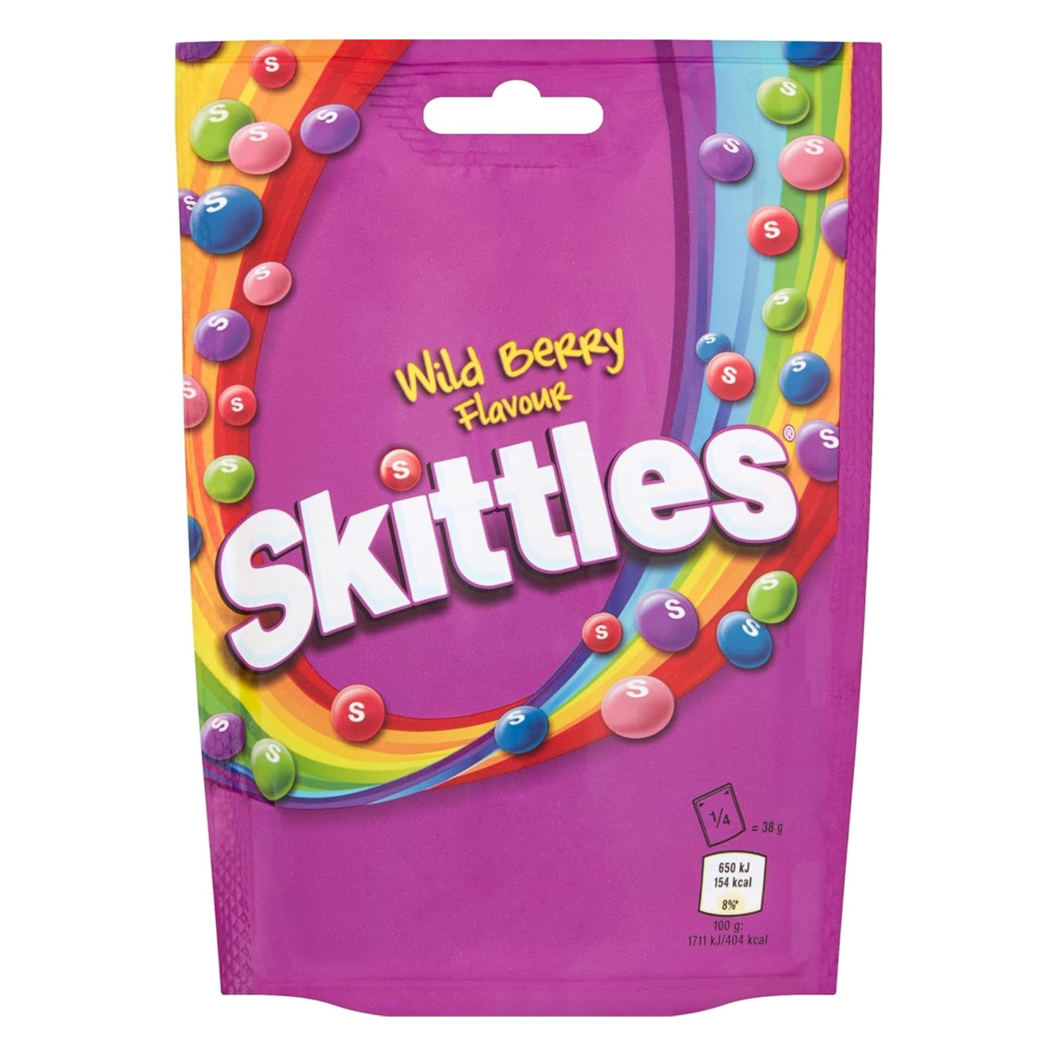 Skittles - Wild Berry - Chewing Candy - Pouch - 136g