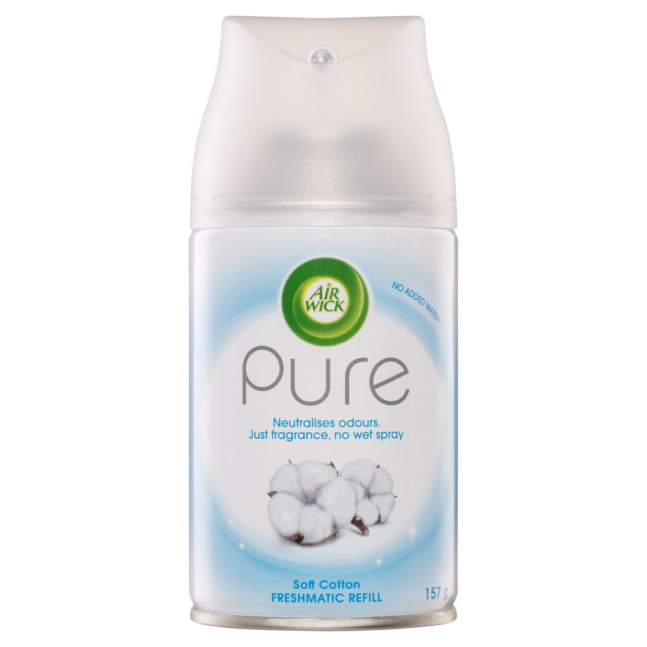 Airwick - Pure - Freshmatic - Automatic Refill - Soft Cotton - Air Freshener - Room Spray - 250ml