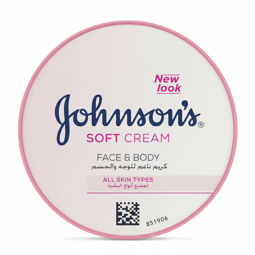 Johnson's - SOFT CREAM - FACE & BODY - 200ml