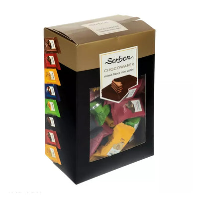 Sorbon - Mini Chocolate Cone - Chocowafer - 8 Flavours - Dubai - 300g