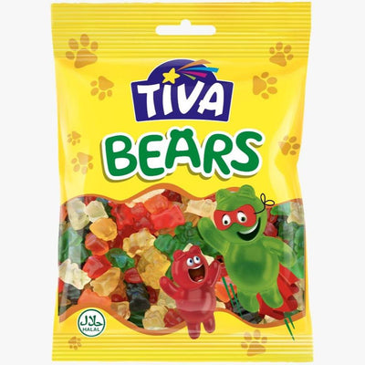 TIVA - Bears Jelly - 80g - 72-Pack Carton