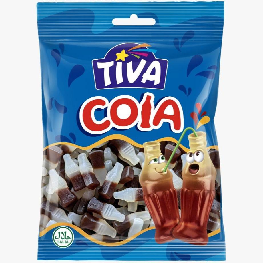 TIVA - Cola Jelly - 80g - 72-Pack Carton