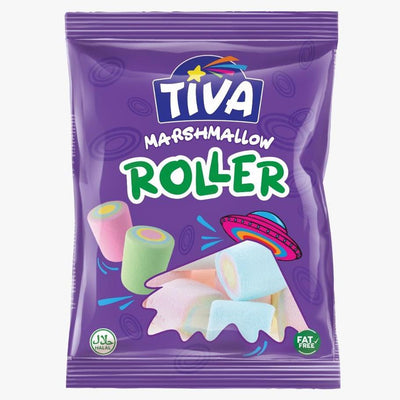 TIVA - Roller Marshmallow - 140g - 24-Pack Carton