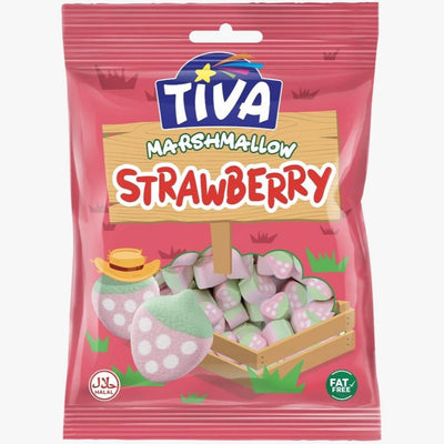 TIVA - Strawberry Marshmallow - 140g - 24-Pack Carton