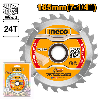 INGCO -  TCT saw blade 185mm TSB118511