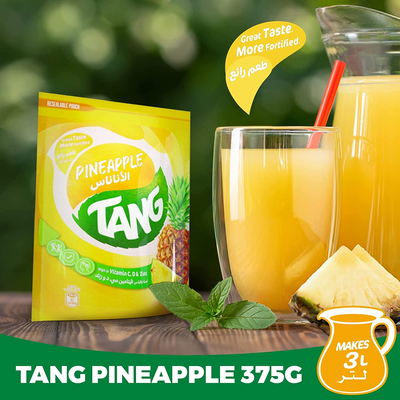 Tang - Pineapple - Powdered Drink Mix - 375 gm - Imported