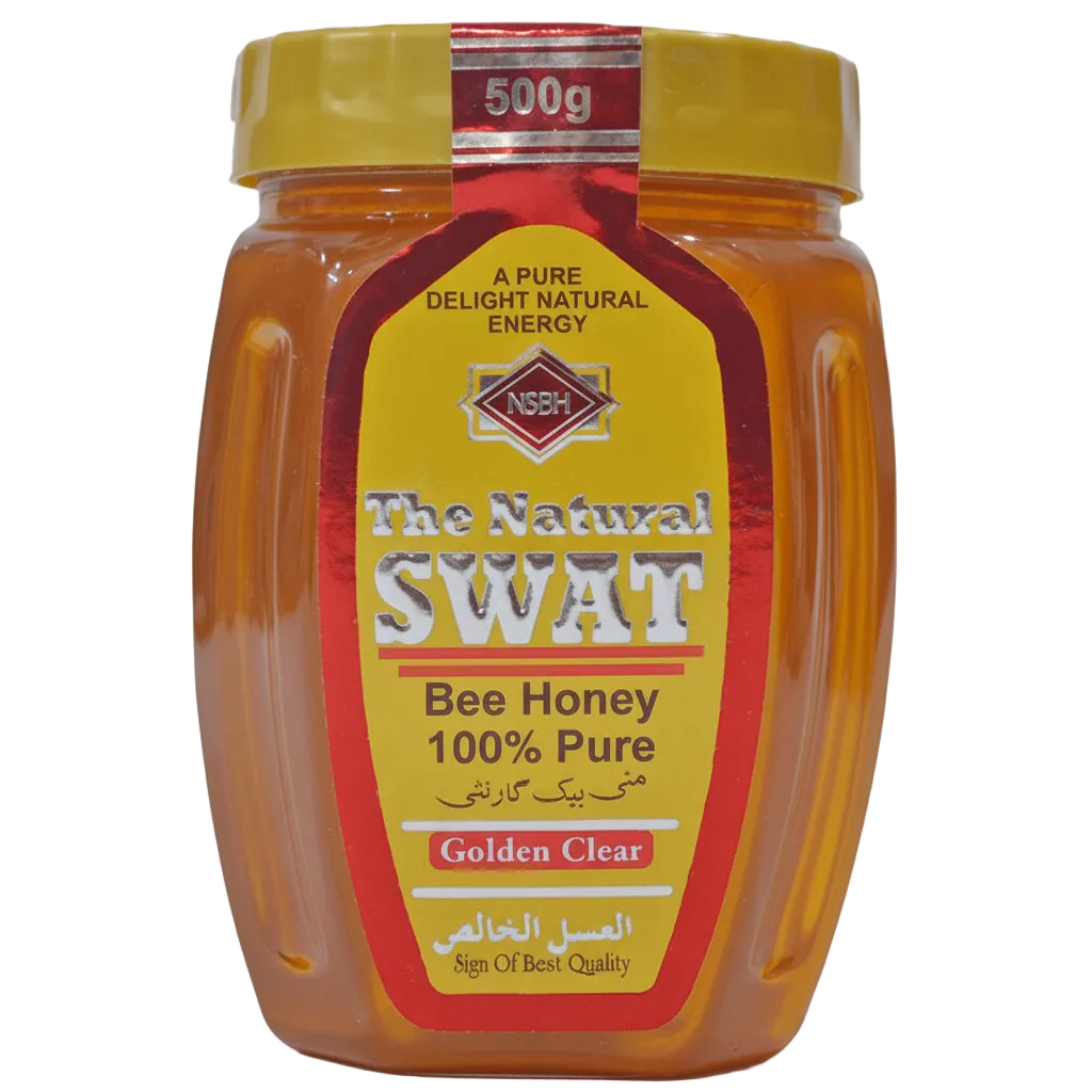 The Natural SWAT - Honey - 100% Pure - Natural Honey - Acacia Honey - Original Organic Honey - 500 Gram
