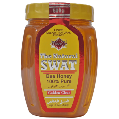 The Natural SWAT - Honey - 100% Pure - Natural Honey - Acacia Honey - Original Organic Honey - 500 Gram