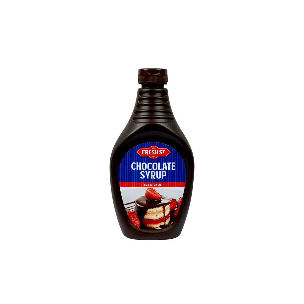 Fresh St - Chocolate Syrup - Dessert Topping - PET Bottle - 22oz / 624g - Ice Cream & Shake Syrup