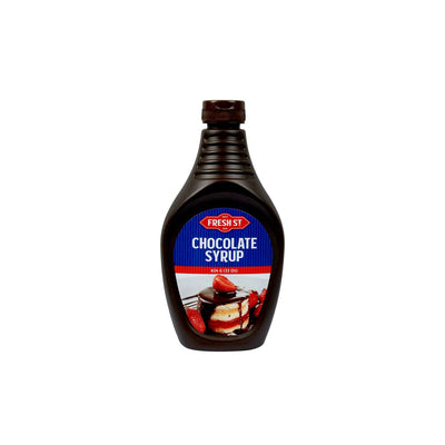 Fresh St - Chocolate Syrup - Dessert Topping - PET Bottle - 22oz / 624g - Ice Cream & Shake Syrup