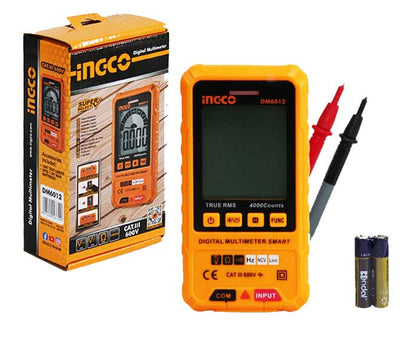 INGCO -  Digital multimeter 4000 counts DM6012