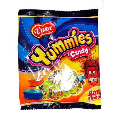 VANA - Yummies Candy - Sour (50 Pieces) - 48 CT