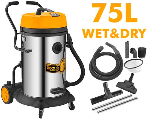INGCO -  Vacuum cleaner 1200W*3 VC24751