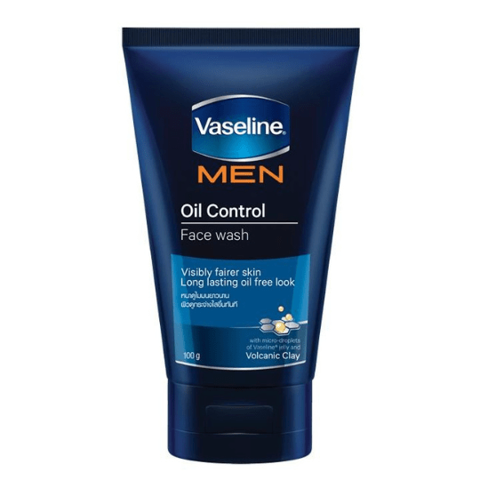 Vaseline Men - Oil Control - Face Wash - With Volcanic Clay - 100ML