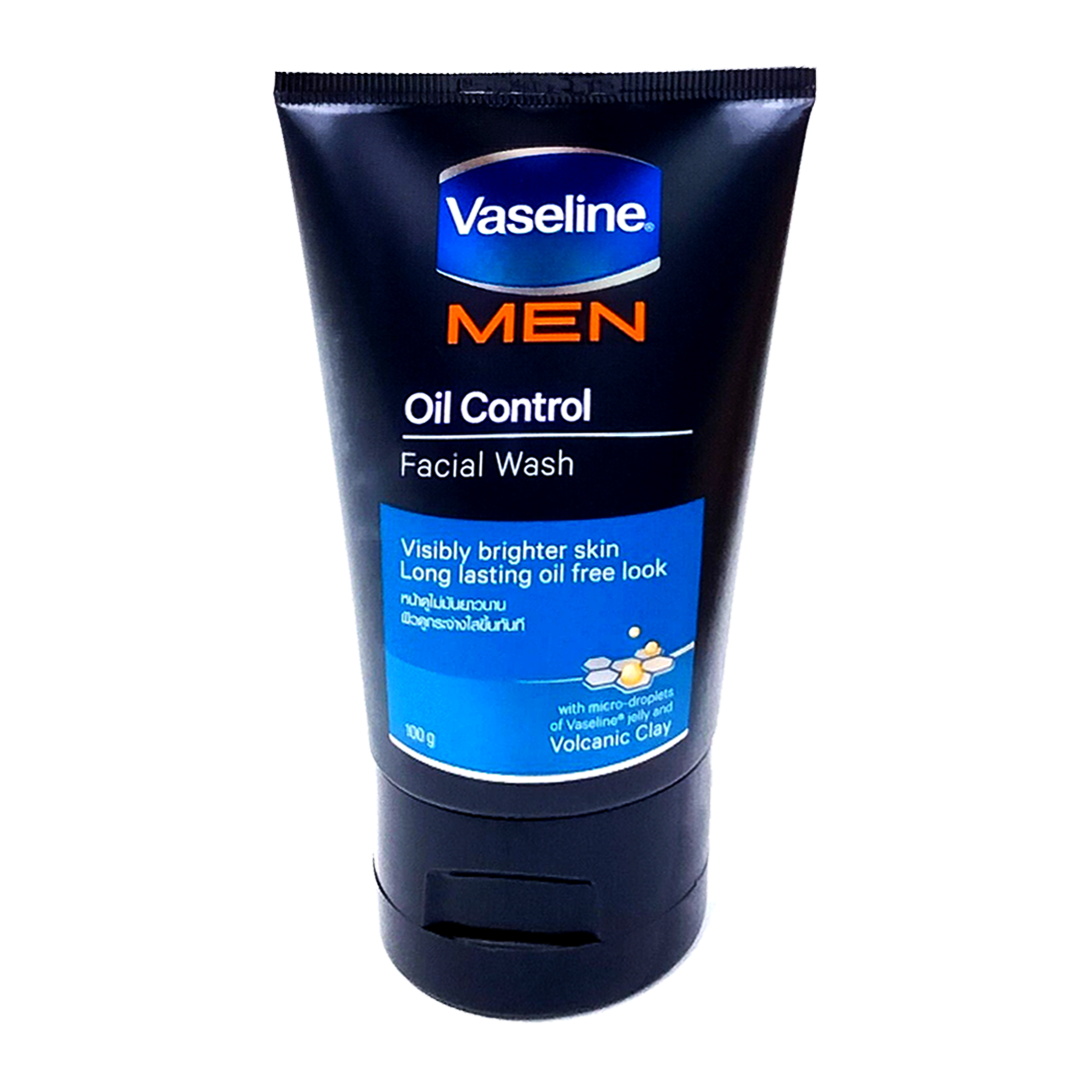 Vaseline Men - Oil Control - Face Wash - With Volcanic Clay - 100ML