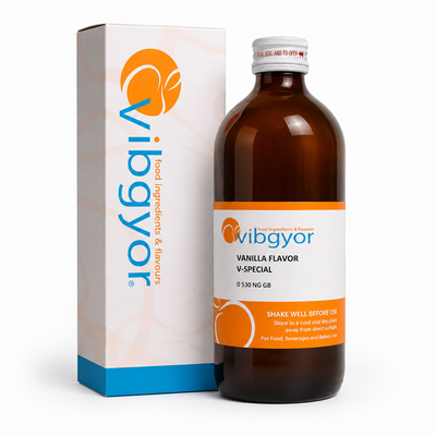 Vibgyor - French Vanilla- Very Special - Flavor - Permitted Food Essence - 500ML