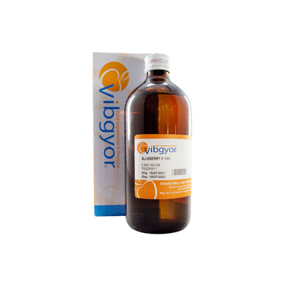 Vibgyor - Blue Berry Flavor - Permitted Food Color - V1001 - 500ML
