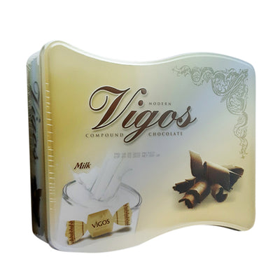 Vigos - Compound Chocolate - Milk - Tin Pack - 550g