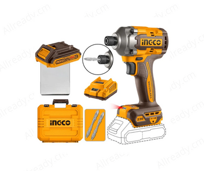 INGCO -  Cordless impact driver 20v CIRLI2023