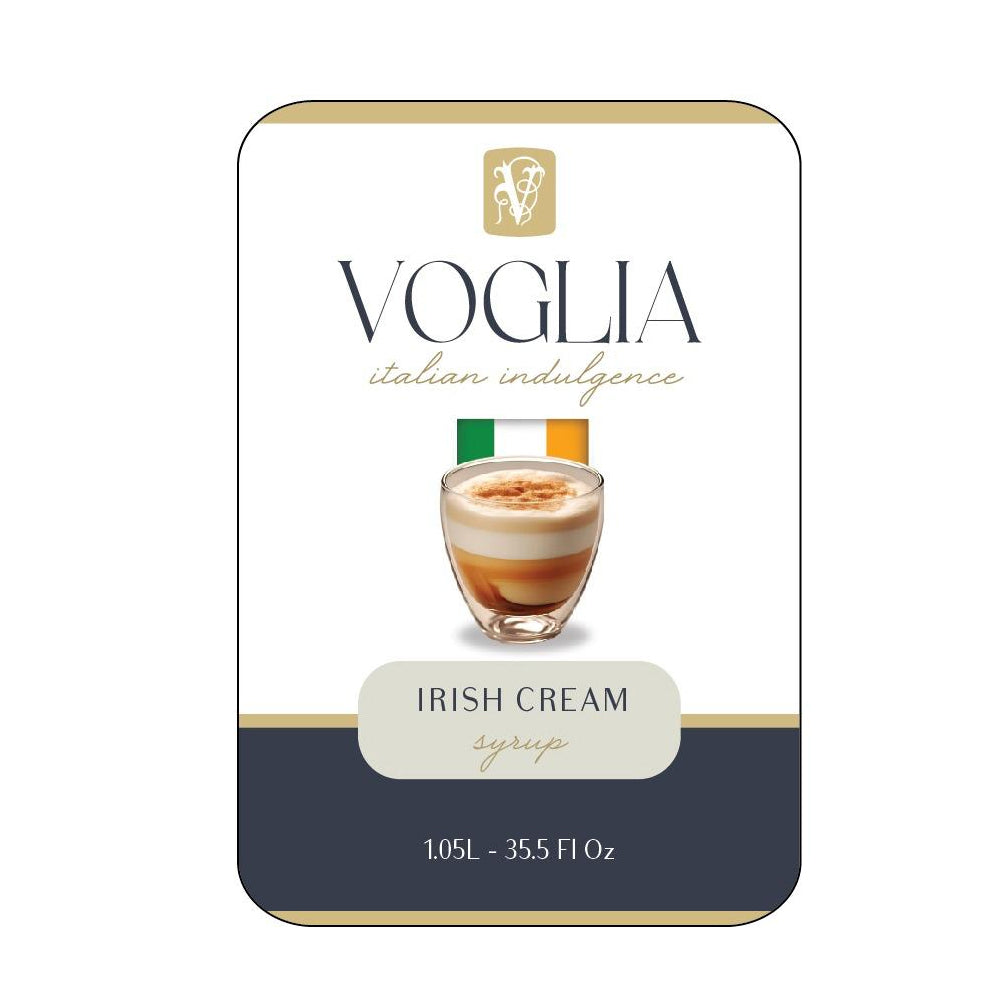 Voglia - Irish Cream - Coffee Syrups - 1.05 L