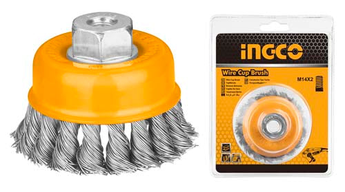 INGCO -  Wire cup brush 75mm WB20752