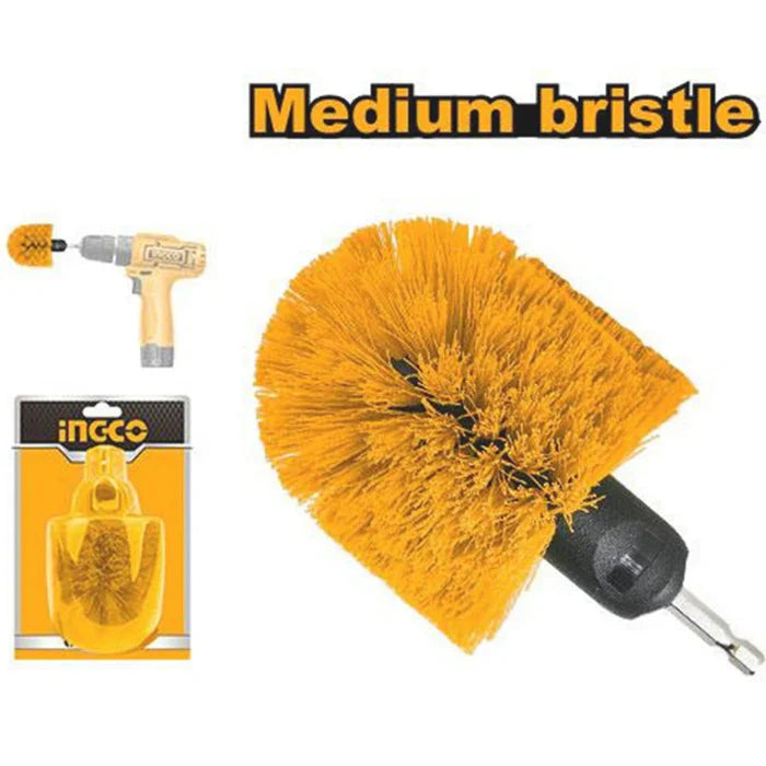 INGCO -  Medium bristle brush 360 degree WCBM1360
