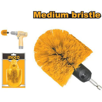 INGCO -  Medium bristle brush 360 degree WCBM1360