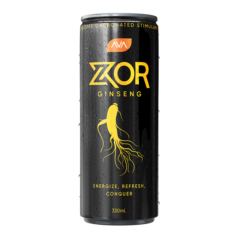 ZOR - Stimulant Drink - 330 ml x 12 - With Ginseng