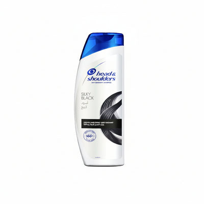 head & shoulders - ANTI-DANDRUFF SHAMPOO - SILKY BLACK - 185ml