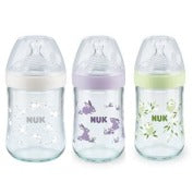 NUK NA SE BTL GLASS TC 240ML M CL2 ASSOR