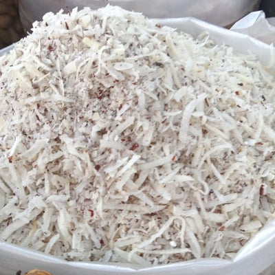 JB - Dried Coconut - Shredded Coconut (Khopra) - 1 KG - کھوپرا