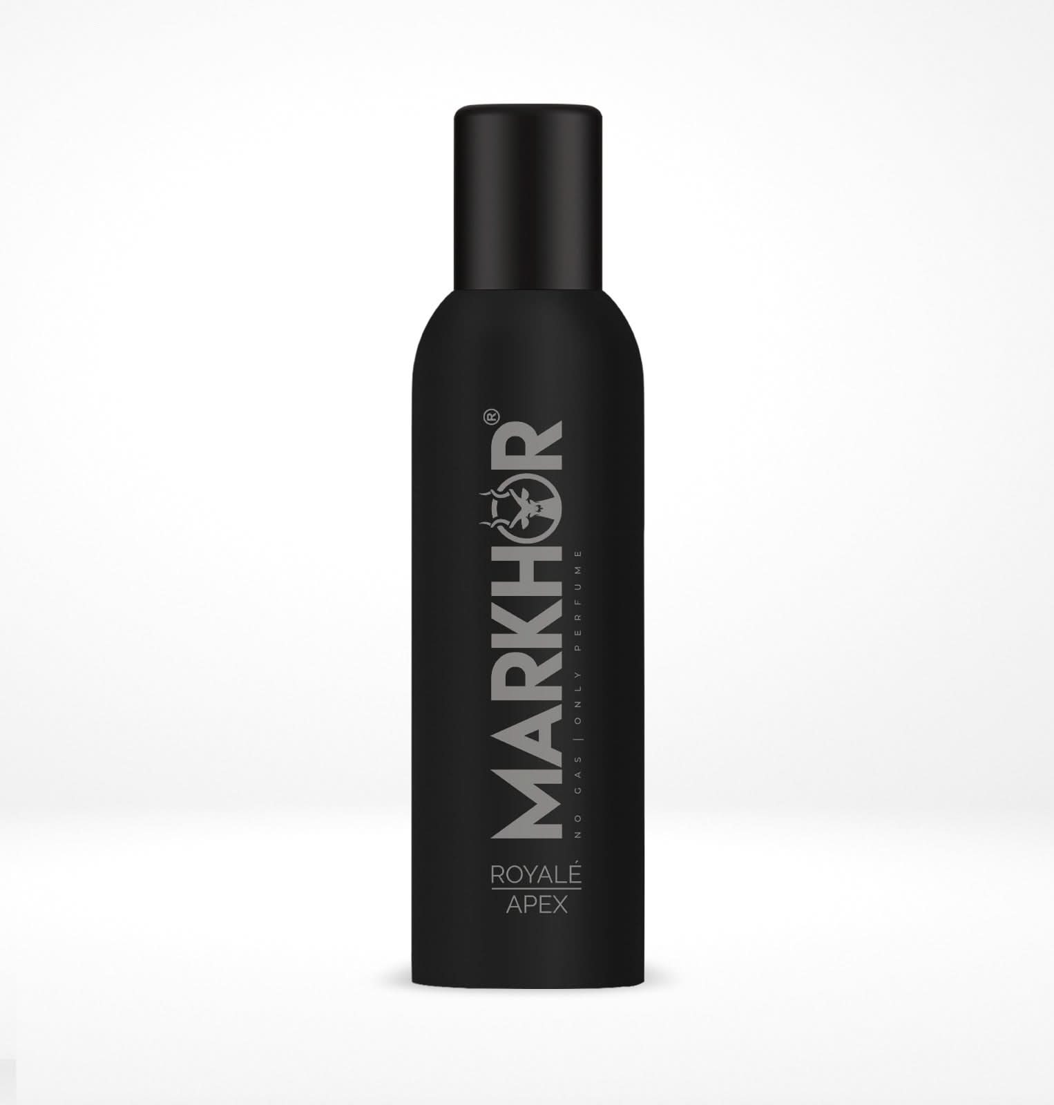 Markhor Body Spray Royale Apex (Non-gas) - 120ml Long Lasting Fragrance (Non-Gas) - Pack of 12 | Jodiabaazar.com