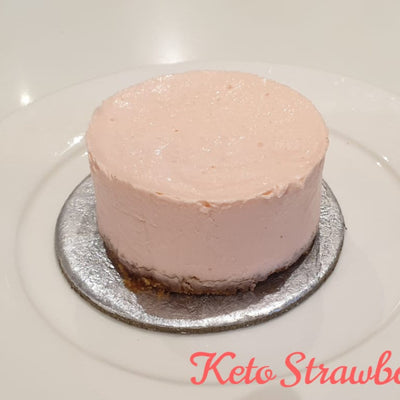 Neco's - BK Strawberry Cheese Cake Slice - Bakery