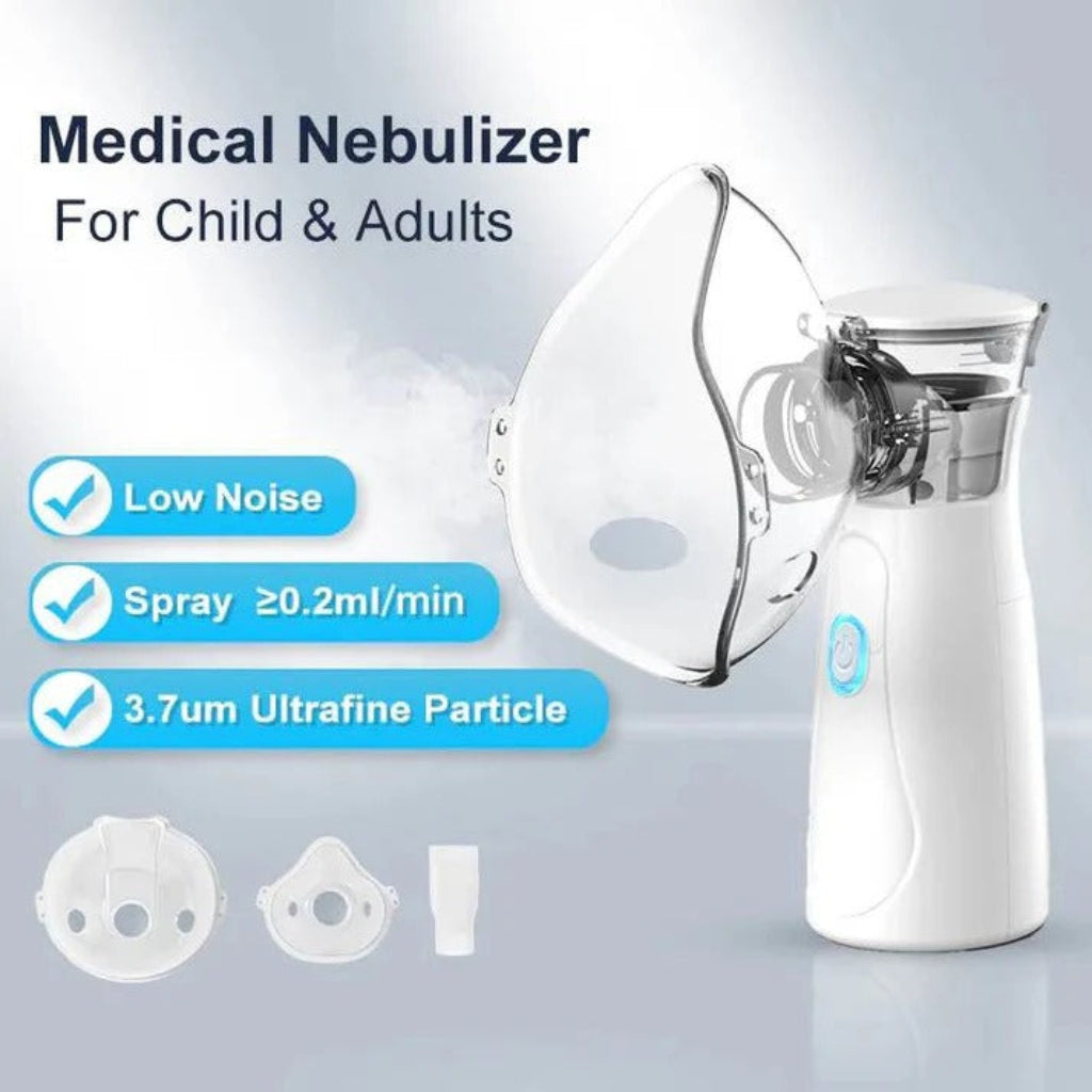 MESH NEBULIZER - PORTABLE - FOR ADULT & CHILDREN