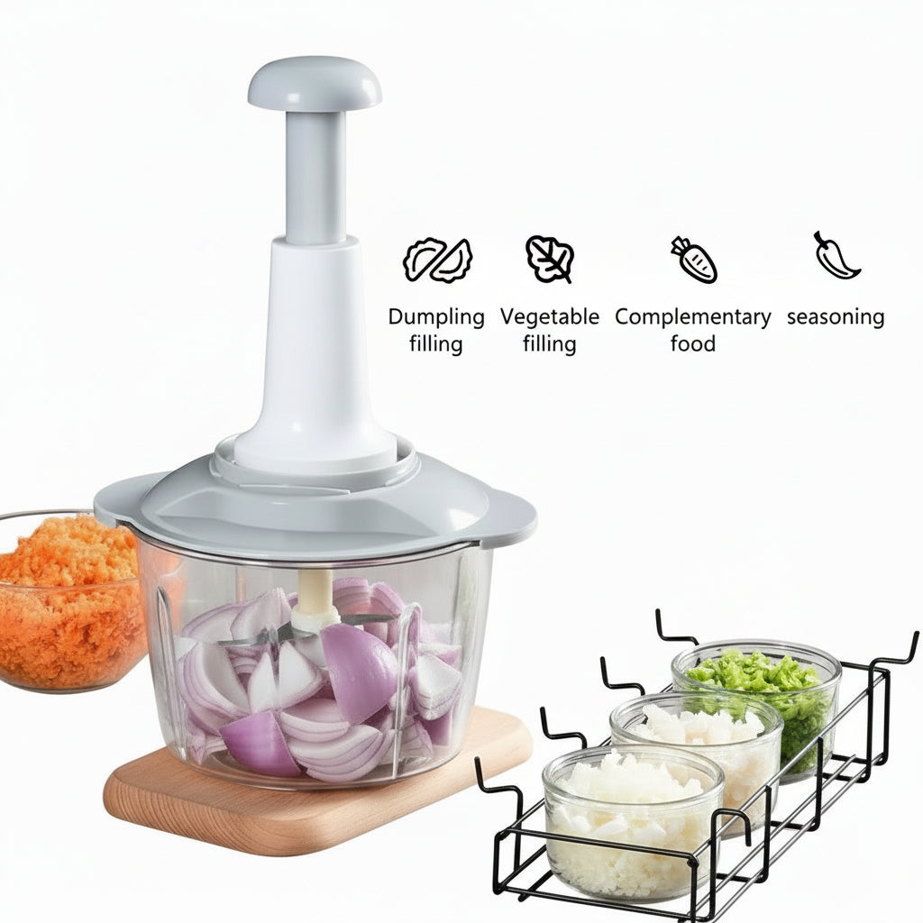 CHOPPER - Vegetable & Fruit Cutter - Manually Operated