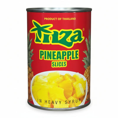 inza - PINEAPPLE SLICES (SLICED) - 525 gm Can x 24 Pcs